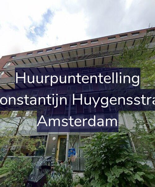 Foto gevel Huurpuntentelling voor Eerste Constantijn Huygensstraat 52-G, Amsterdam