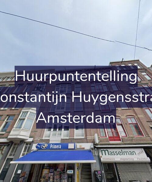 Foto gevel Huurpuntentelling voor Eerste Constantijn Huygensstraat 65-3, Amsterdam