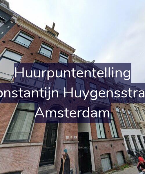 Foto gevel Huurpuntentelling voor Eerste Constantijn Huygensstraat 111-B, Amsterdam
