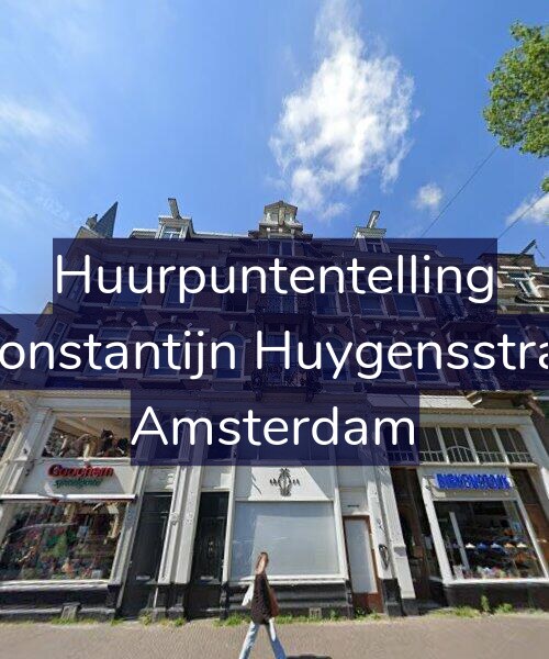 Foto gevel Huurpuntentelling voor Eerste Constantijn Huygensstraat 78-D, Amsterdam