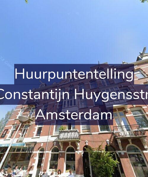Foto gevel Huurpuntentelling voor Eerste Constantijn Huygensstraat 9-3, Amsterdam