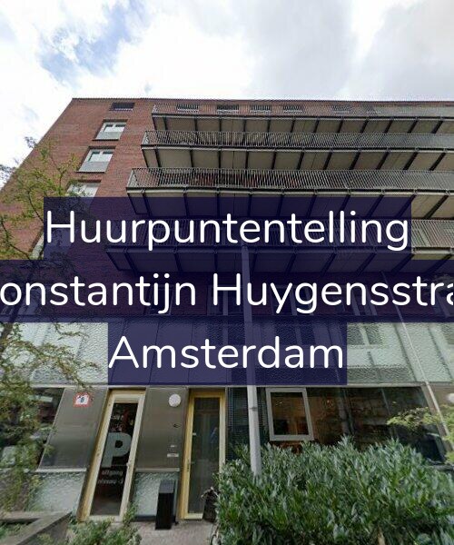 Foto gevel Huurpuntentelling voor Eerste Constantijn Huygensstraat 48-A, Amsterdam