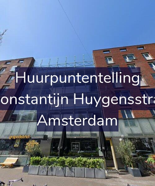 Foto gevel Huurpuntentelling voor Eerste Constantijn Huygensstraat 50-F, Amsterdam