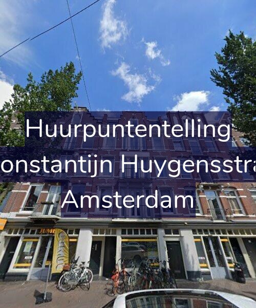Foto gevel Huurpuntentelling voor Eerste Constantijn Huygensstraat 51-1, Amsterdam