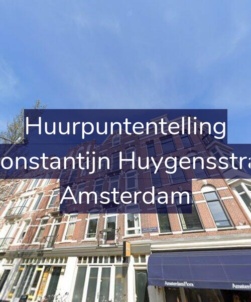 Foto gevel Huurpuntentelling voor Eerste Constantijn Huygensstraat 55-2, Amsterdam