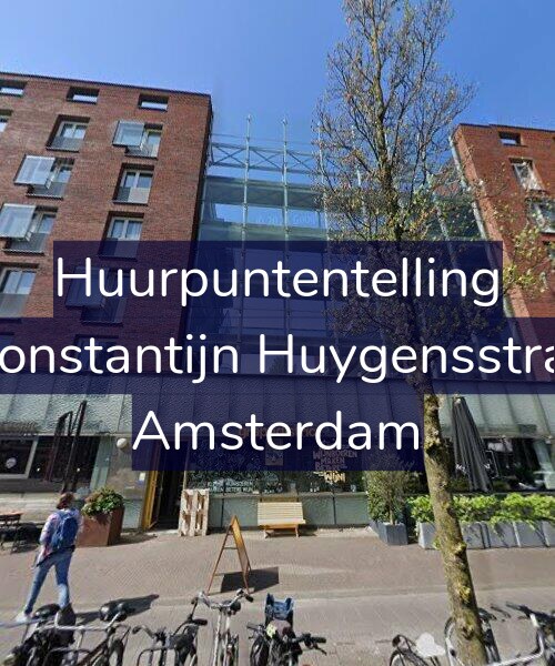 Foto gevel Huurpuntentelling voor Eerste Constantijn Huygensstraat 50-H, Amsterdam