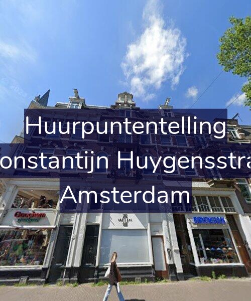 Foto gevel Huurpuntentelling voor Eerste Constantijn Huygensstraat 78-A, Amsterdam