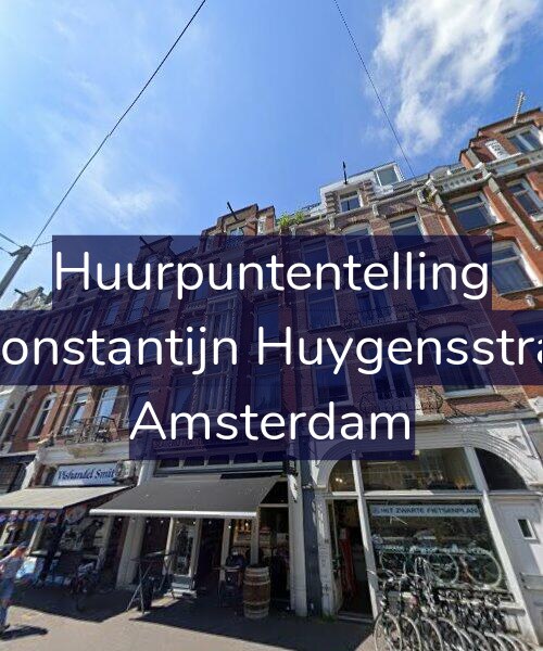 Foto gevel Huurpuntentelling voor Eerste Constantijn Huygensstraat 90-4, Amsterdam