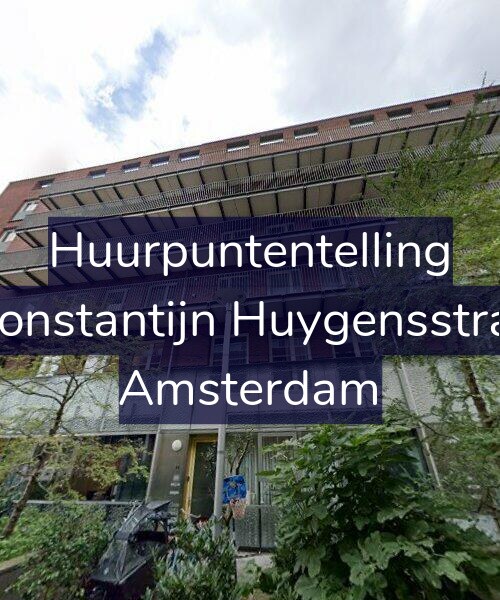 Foto gevel Huurpuntentelling voor Eerste Constantijn Huygensstraat 52-D, Amsterdam
