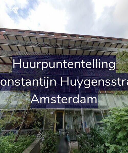 Foto gevel Huurpuntentelling voor Eerste Constantijn Huygensstraat 54-E, Amsterdam