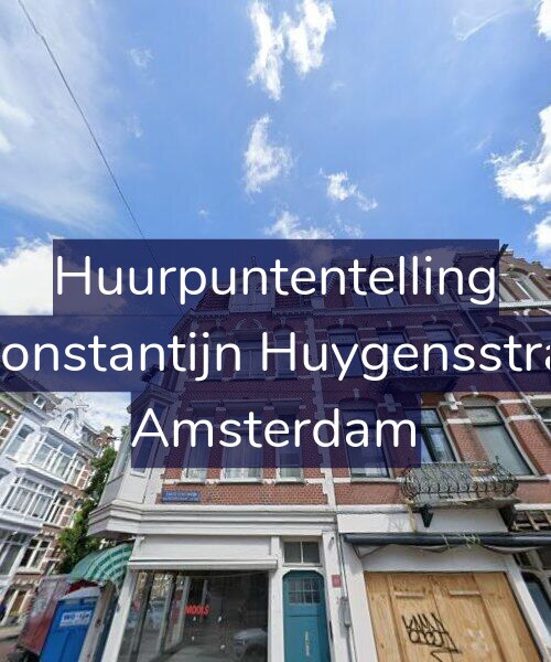 Foto gevel Huurpuntentelling voor Eerste Constantijn Huygensstraat 31-3, Amsterdam
