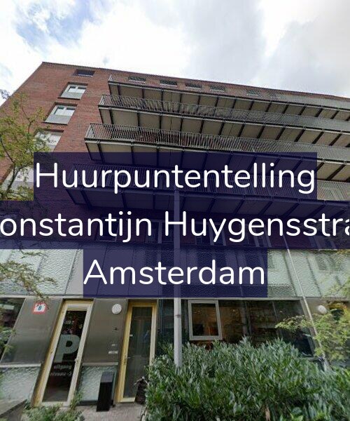 Foto gevel Huurpuntentelling voor Eerste Constantijn Huygensstraat 50-C, Amsterdam