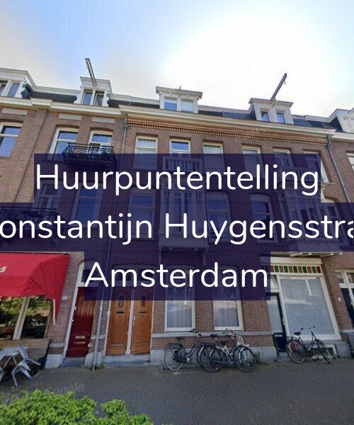 Foto gevel Huurpuntentelling voor Eerste Constantijn Huygensstraat 17-H, Amsterdam