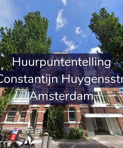 Foto gevel Huurpuntentelling voor Eerste Constantijn Huygensstraat 3-1, Amsterdam
