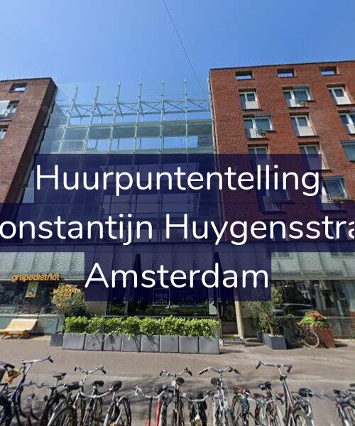 Foto gevel Huurpuntentelling voor Eerste Constantijn Huygensstraat 54-H, Amsterdam