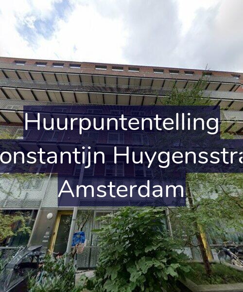 Foto gevel Huurpuntentelling voor Eerste Constantijn Huygensstraat 56-G, Amsterdam