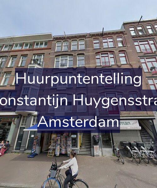 Foto gevel Huurpuntentelling voor Eerste Constantijn Huygensstraat 65-H, Amsterdam