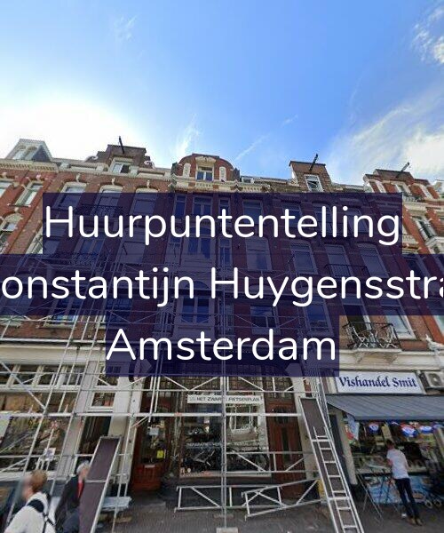 Foto gevel Huurpuntentelling voor Eerste Constantijn Huygensstraat 94-1, Amsterdam