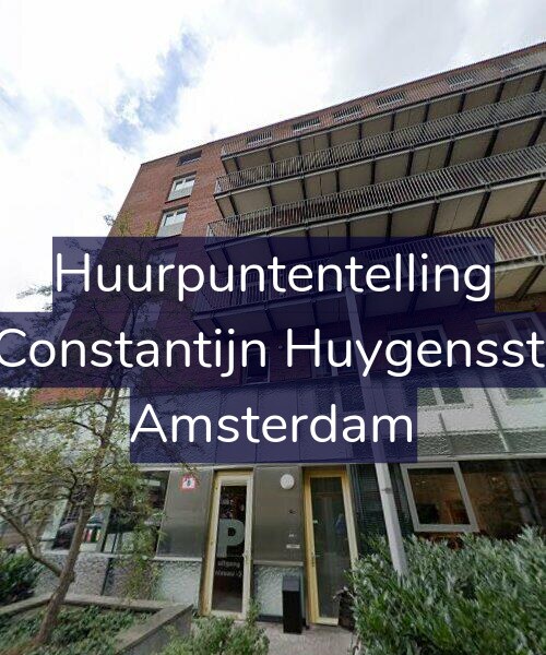Foto gevel Huurpuntentelling voor Eerste Constantijn Huygensstraat 40, Amsterdam