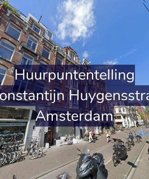 Foto gevel Huurpuntentelling voor Eerste Constantijn Huygensstraat 84-H, Amsterdam