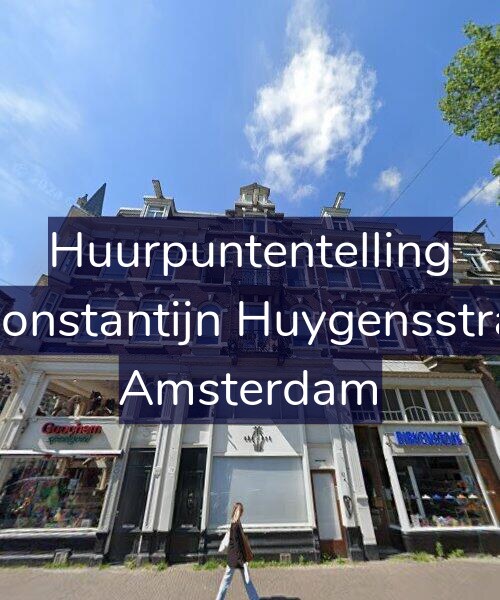 Foto gevel Huurpuntentelling voor Eerste Constantijn Huygensstraat 78-F, Amsterdam