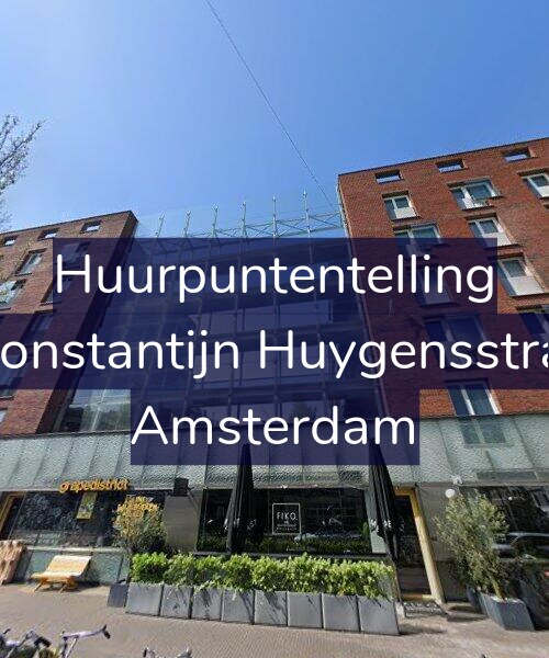 Foto gevel Huurpuntentelling voor Eerste Constantijn Huygensstraat 54-K, Amsterdam