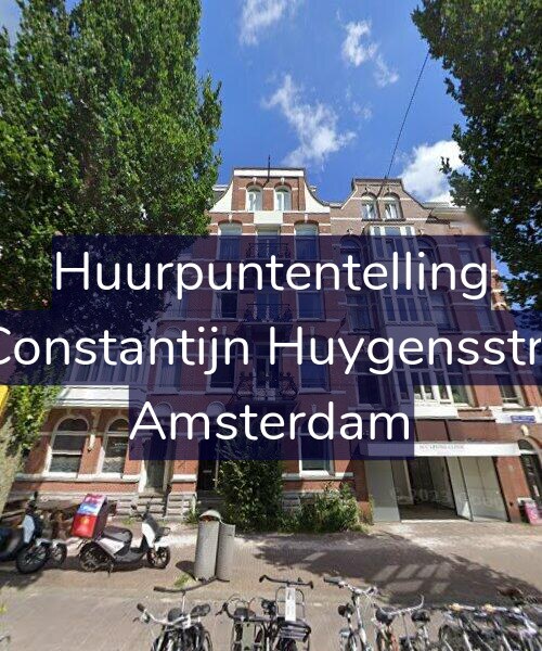 Foto gevel Huurpuntentelling voor Eerste Constantijn Huygensstraat 3-H, Amsterdam