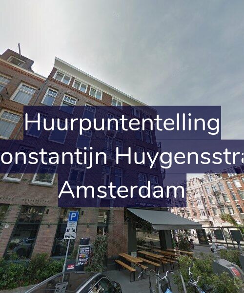 Foto gevel Huurpuntentelling voor Eerste Constantijn Huygensstraat 59-4, Amsterdam