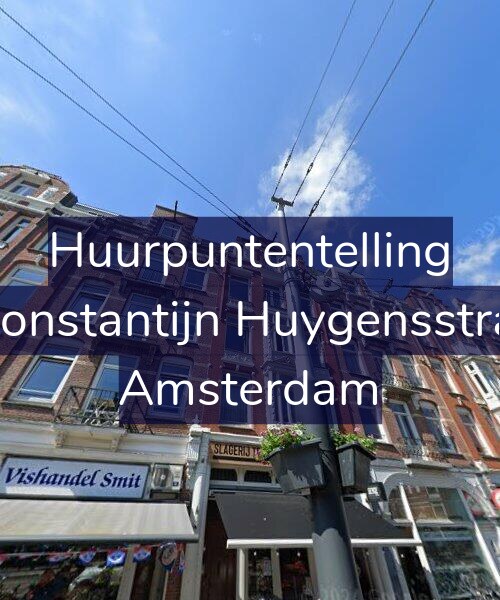 Foto gevel Huurpuntentelling voor Eerste Constantijn Huygensstraat 90-3, Amsterdam