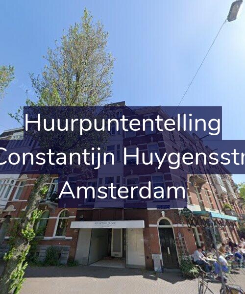 Foto gevel Huurpuntentelling voor Eerste Constantijn Huygensstraat 5-1, Amsterdam