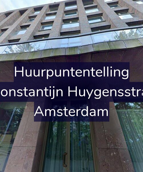 Foto gevel Huurpuntentelling voor Eerste Constantijn Huygensstraat 22-F, Amsterdam