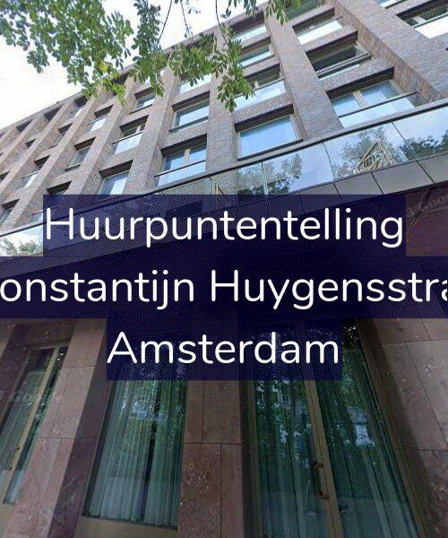 Foto gevel Huurpuntentelling voor Eerste Constantijn Huygensstraat 30-C, Amsterdam
