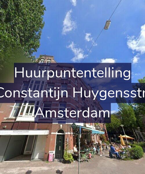 Foto gevel Huurpuntentelling voor Eerste Constantijn Huygensstraat 7-2, Amsterdam