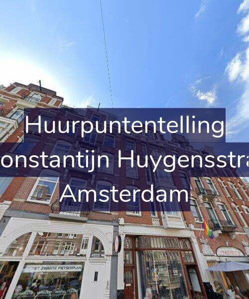 Foto gevel Huurpuntentelling voor Eerste Constantijn Huygensstraat 86-3, Amsterdam