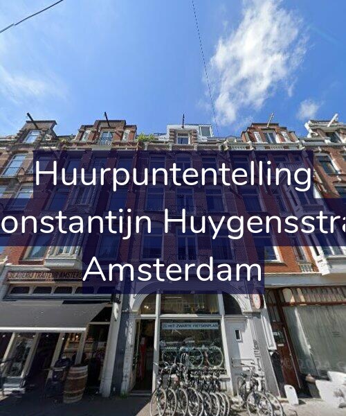 Foto gevel Huurpuntentelling voor Eerste Constantijn Huygensstraat 88-1, Amsterdam