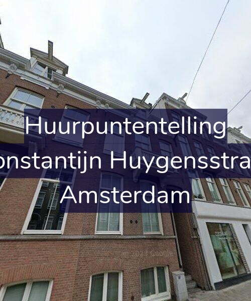 Foto gevel Huurpuntentelling voor Eerste Constantijn Huygensstraat 108-C, Amsterdam