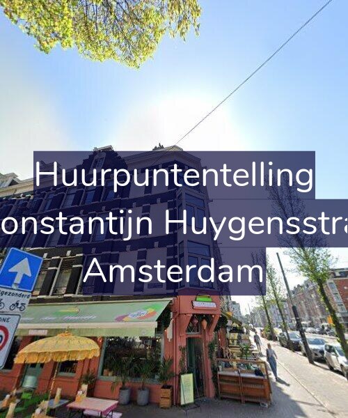 Foto gevel Huurpuntentelling voor Eerste Constantijn Huygensstraat 45-4, Amsterdam