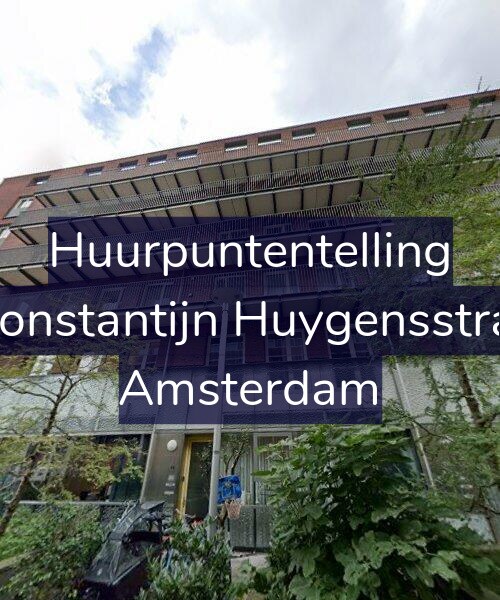 Foto gevel Huurpuntentelling voor Eerste Constantijn Huygensstraat 52-C, Amsterdam