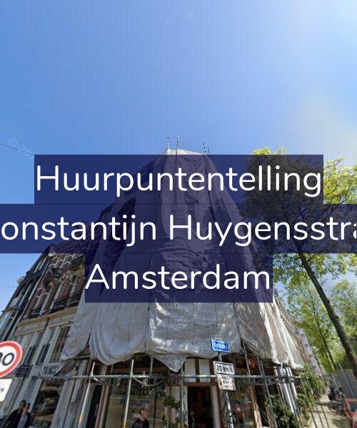 Foto gevel Huurpuntentelling voor Eerste Constantijn Huygensstraat 29-3, Amsterdam