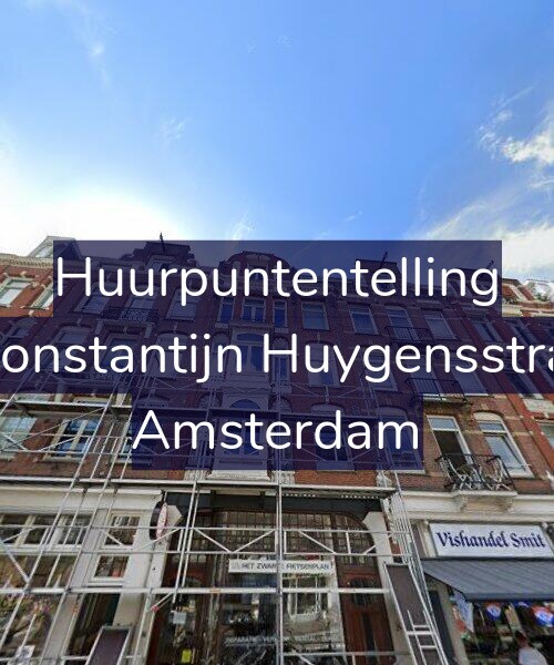 Foto gevel Huurpuntentelling voor Eerste Constantijn Huygensstraat 94-2, Amsterdam