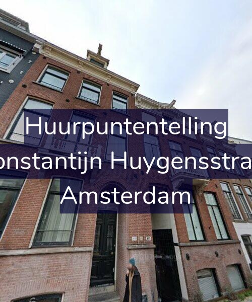 Foto gevel Huurpuntentelling voor Eerste Constantijn Huygensstraat 111-C, Amsterdam