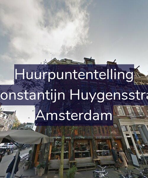 Foto gevel Huurpuntentelling voor Eerste Constantijn Huygensstraat 82-1, Amsterdam