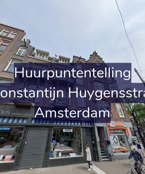 Foto gevel Huurpuntentelling voor Eerste Constantijn Huygensstraat 73-1, Amsterdam