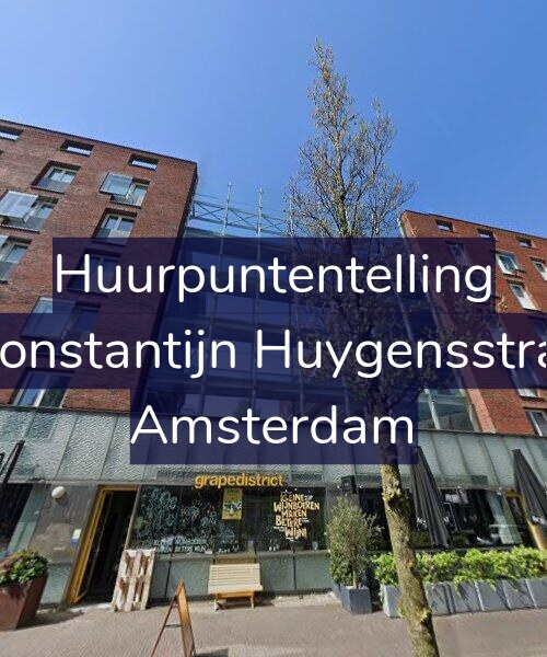 Foto gevel Huurpuntentelling voor Eerste Constantijn Huygensstraat 48-G, Amsterdam
