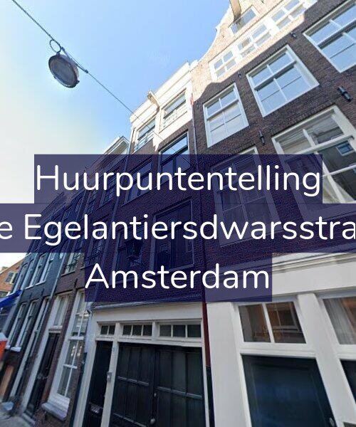 Foto gevel Huurpuntentelling voor Eerste Egelantiersdwarsstraat 11, Amsterdam