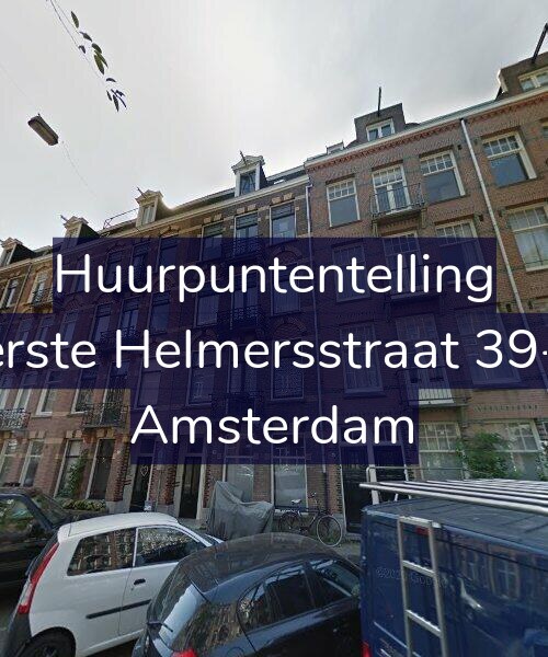 Foto gevel Huurpuntentelling voor Eerste Helmersstraat 39-H, Amsterdam
