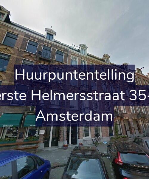 Foto gevel Huurpuntentelling voor Eerste Helmersstraat 35-H, Amsterdam