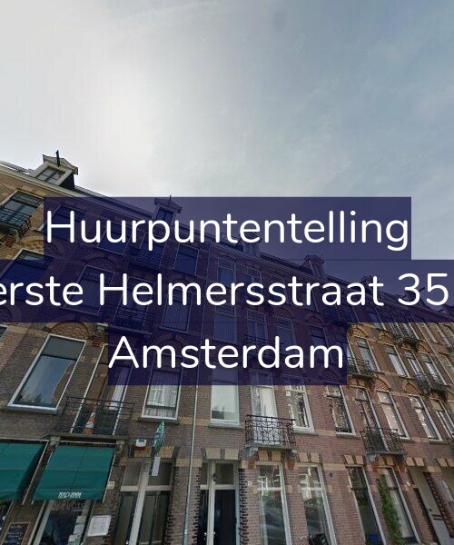 Foto gevel Huurpuntentelling voor Eerste Helmersstraat 35-2, Amsterdam