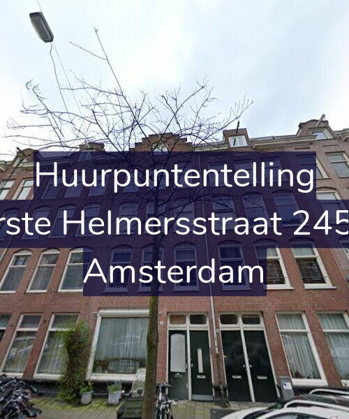 Foto gevel Huurpuntentelling voor Eerste Helmersstraat 245-H, Amsterdam