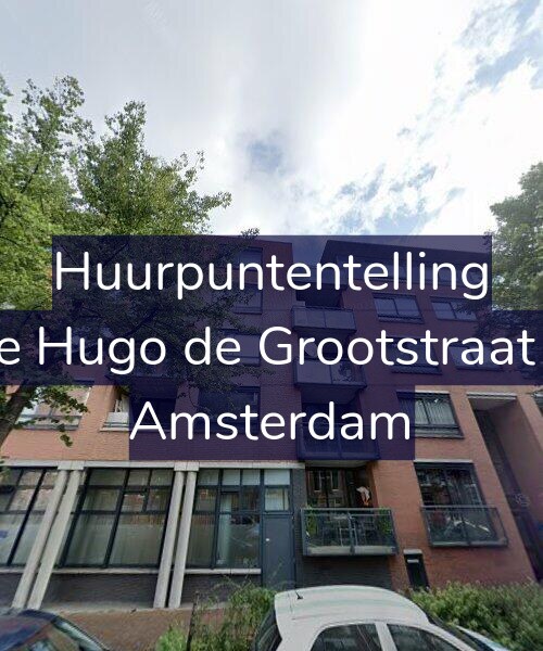 Foto gevel Huurpuntentelling voor Eerste Hugo de Grootstraat 34-B, Amsterdam